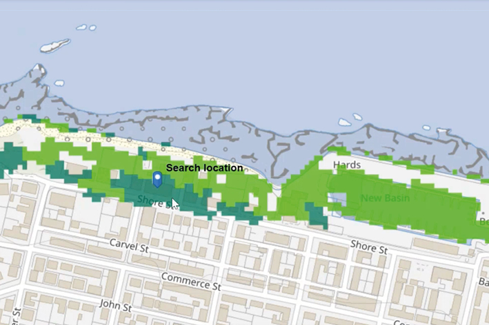 Looking at SEPA flood maps